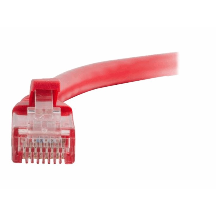 Cbl/0.5M Red CAT6 PVC Snagless UTP Patch