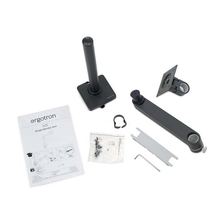 Ergotron NX Monitor Arm Black