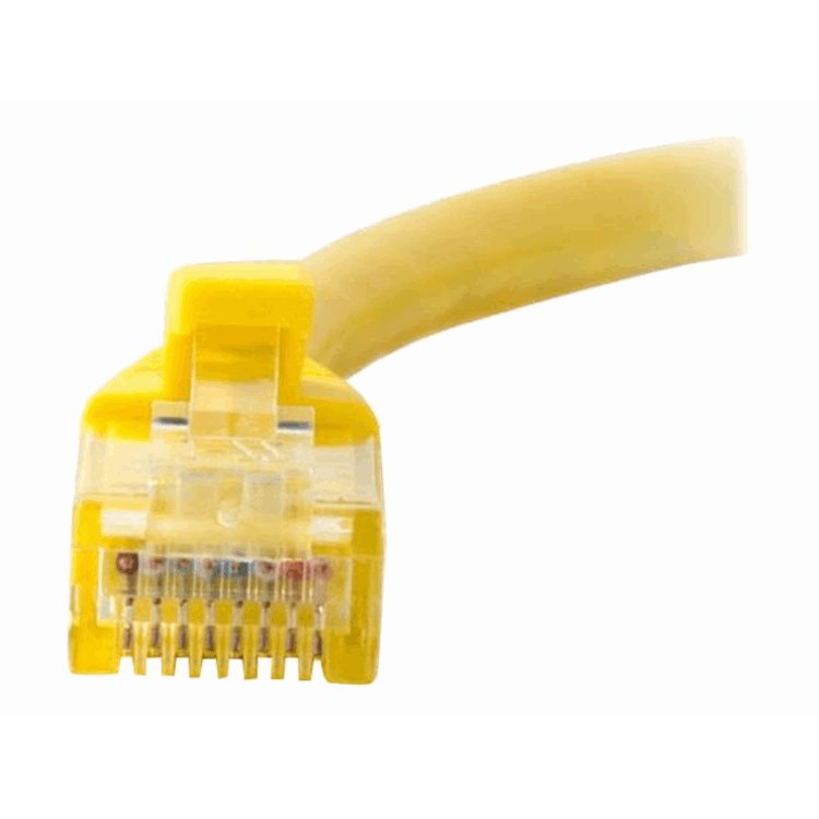 Cbl/0.5M Yellow CAT6 PVC Snagless UTP