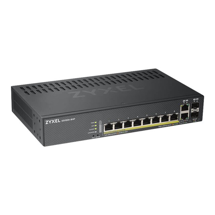 GS1920-8HPv2 10 Port Smart Switch