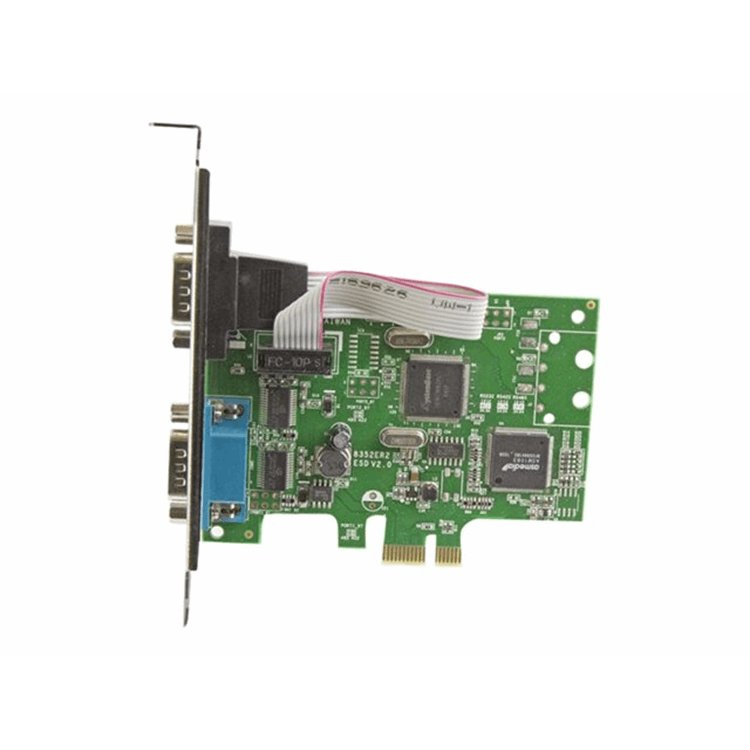 2-Port PCIe Serial Card w/ 16C1050 UART 2-Port PCIe Serial Card w/ 16C1050 UART
