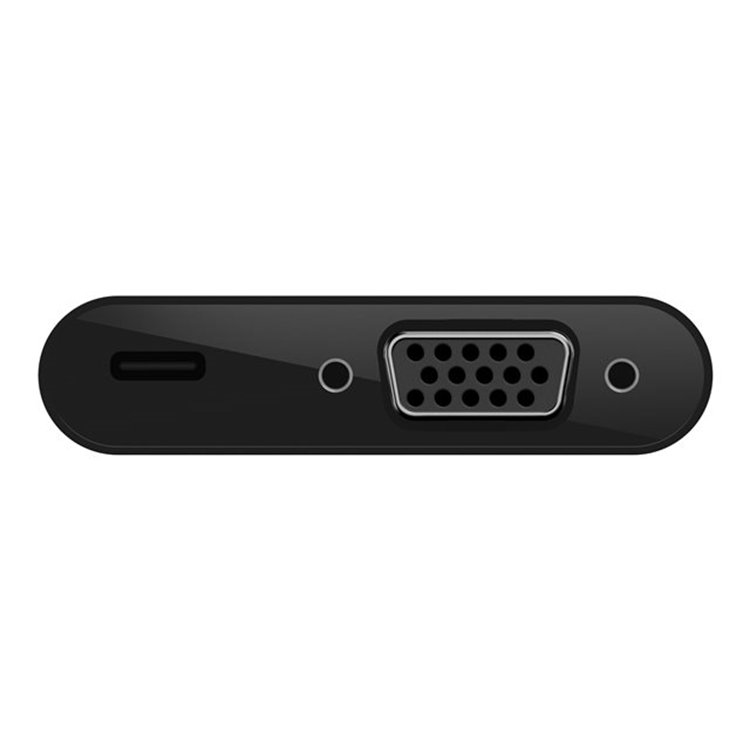 USB-C to HDMI+Charge Adapter BLK 60W