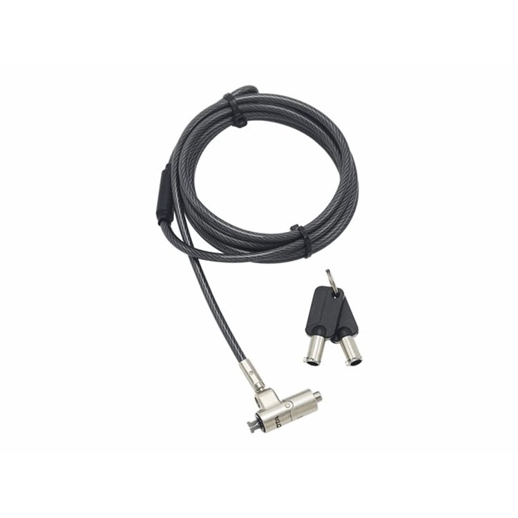 Security Cable Nano Lock Ultra Slim masterkey 2 5x6 mm slot