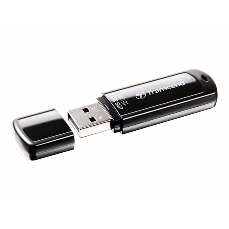 JetFlash 700 16GB USB 3.0 Black - Read up to 52MB/S