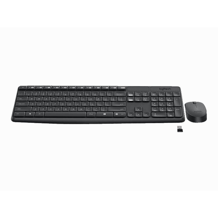 MK235 Wireless Keyboard and Mouse Combo-GREY-NLB-2.4GHZ-CENTRAL-(GREY KEYS GREYBTM)
