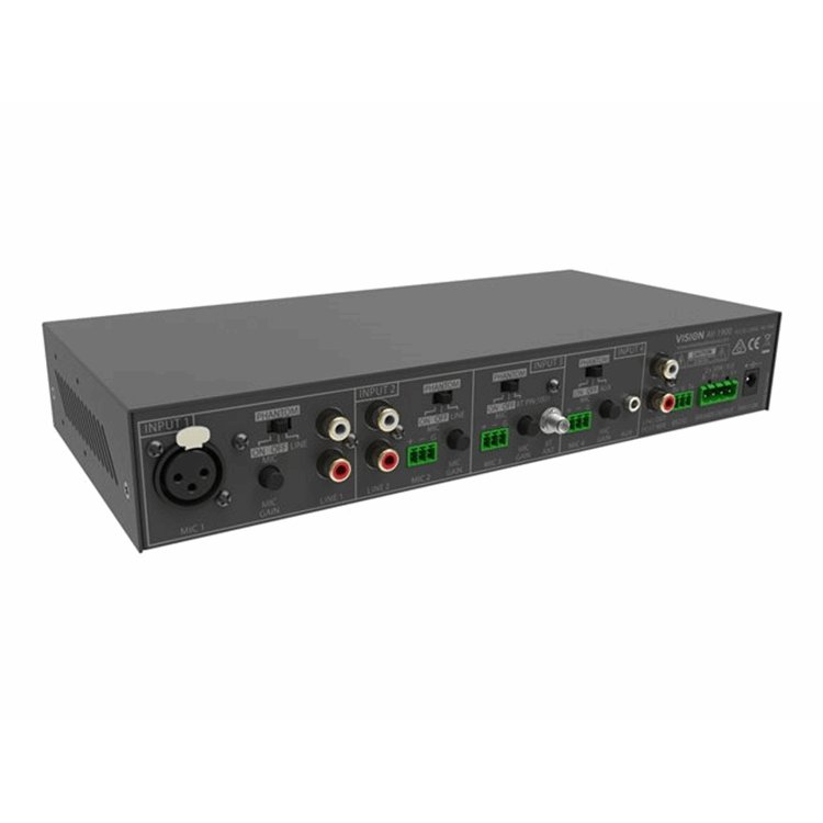 VISION 2x50w Mixer Amplifier - 4 inputs