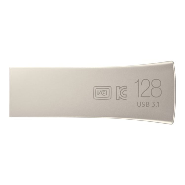 128GB BAR PLUS USB - CHAMPAGNE SILVER