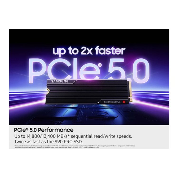 9100 PRO M.2 1TB W/H 14.700MB/13.300MB