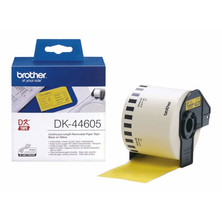Label roll/yellow62mmx30.36m f QL-series