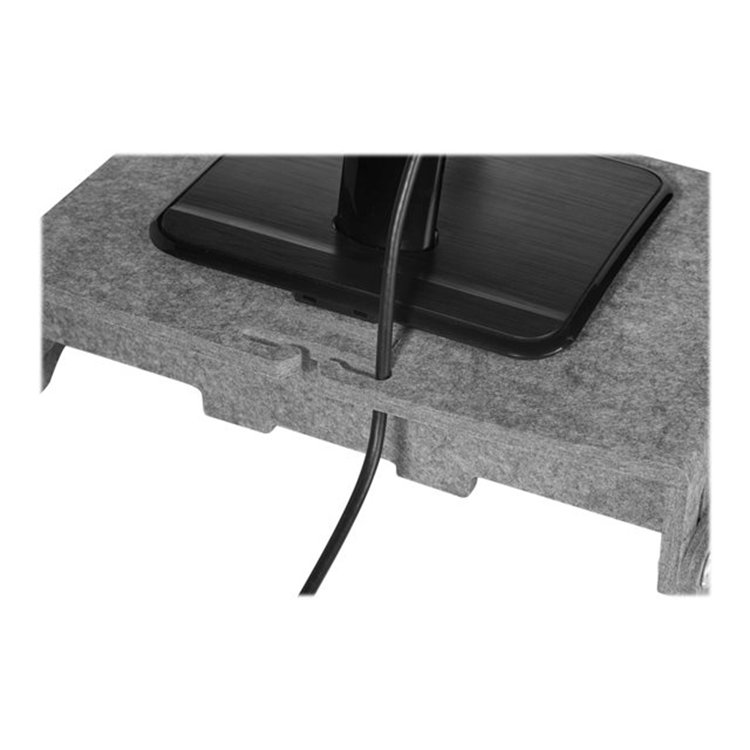 Q-riser 110 Circular Monitor Stand grey