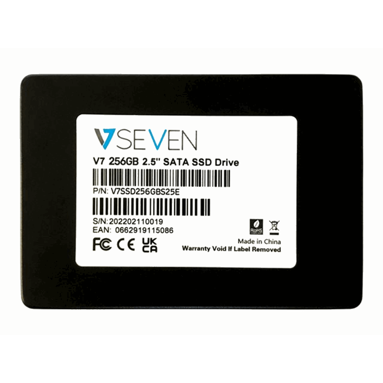 256GB V7 2.5in SSD BULK PK 7mm 3D TLC