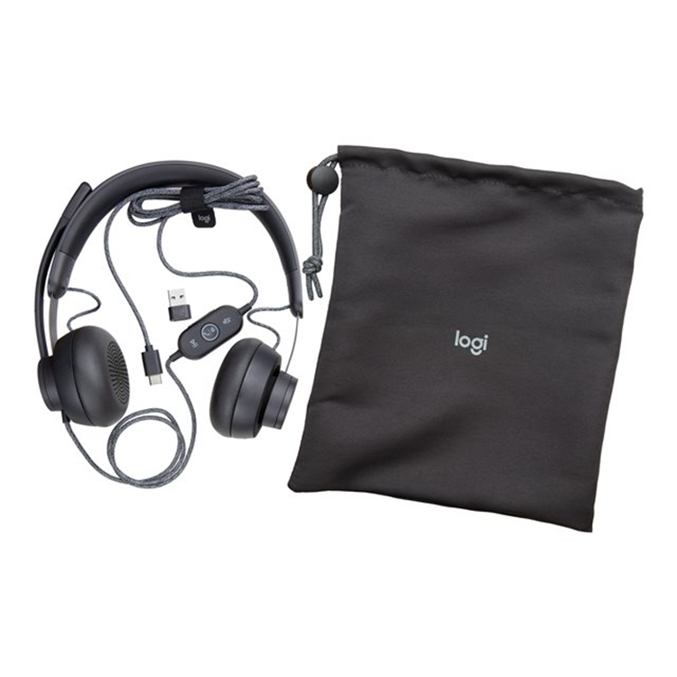 Logitech Zone Wired GRAPHITE EMEA Logitech Zone Wired GRAPHITE EMEA