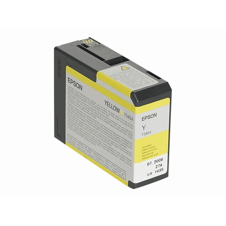INK CARTRIDGE T580400 YELLOW 80ML