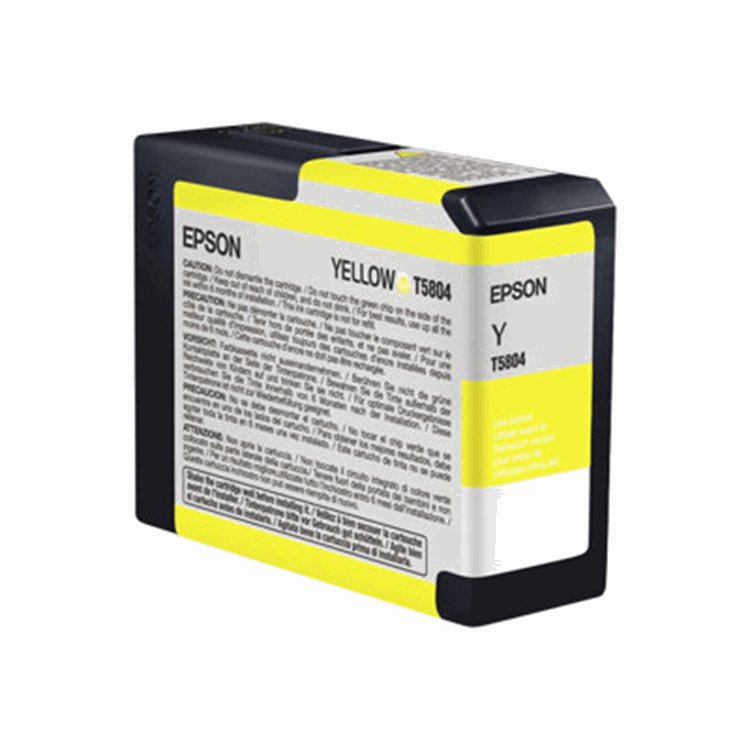 INK CARTRIDGE T580400 YELLOW 80ML INK CARTRIDGE T580400 YELLOW 80ML