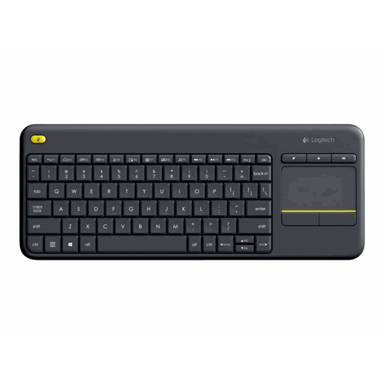 Wireless Touch Keyb K400 Plus DARK SWI