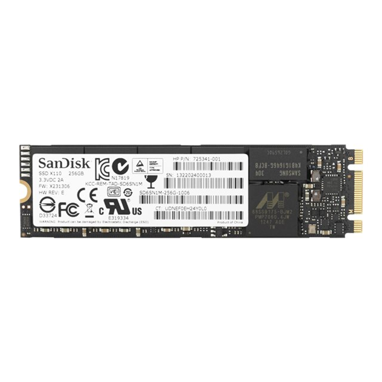 HP Turbo Drive Gen2 256GB m.2 SSD Drive