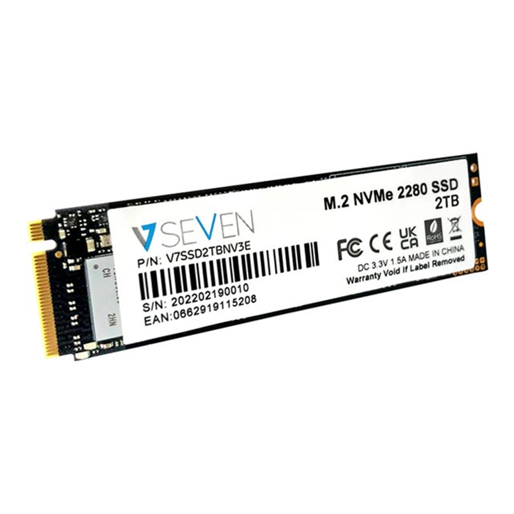 2TB V7 NVME Gen3x4 M.2 NVME 3D TLC SSD