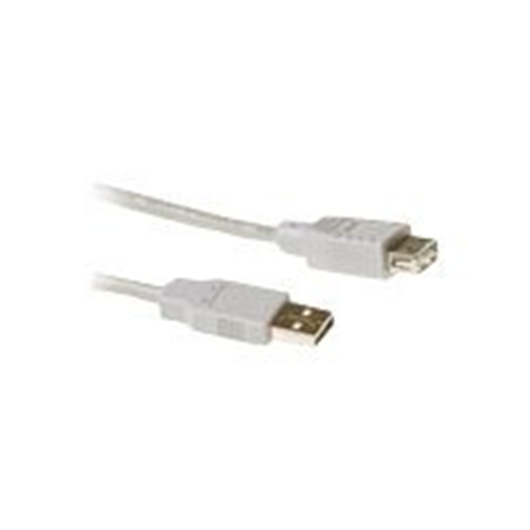 Sb2200 usb 2.0 a-a m/f mold 1.80m. Eenh. 1 stk