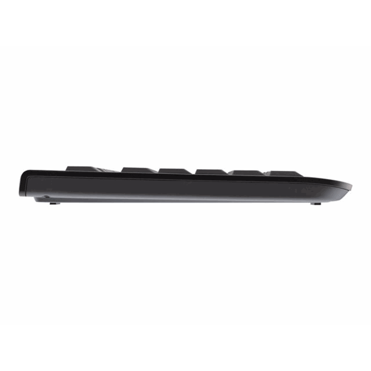 KC 1000 corded keyboard black USB.  Quiet operation/wear resistant keys/4 hotkeys