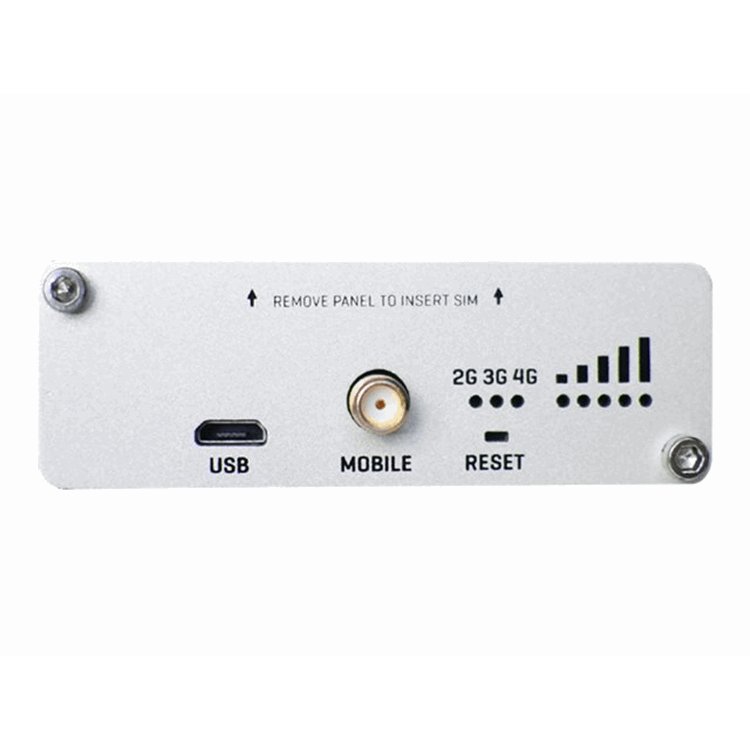 LTE Cat 1 gateway equipped with a microUSB and various Input/Output options including Digital Relay 