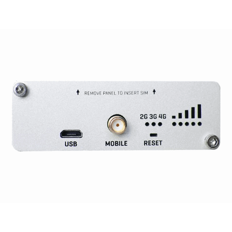 LTE Cat 1 gateway equipped with a microUSB and various Input/Output options including Digital Relay 