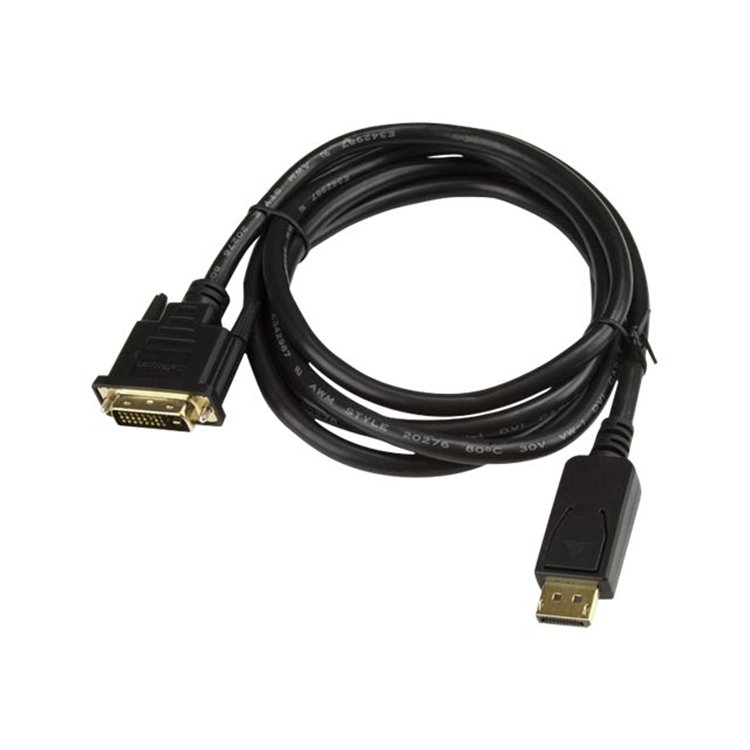 6 FT DISPLAYPORT TO DVI CABLE M/M