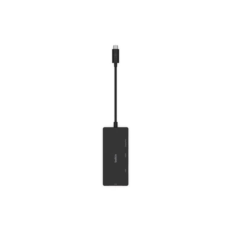 USB-C to VGA+Charge Adapter BLK 60W