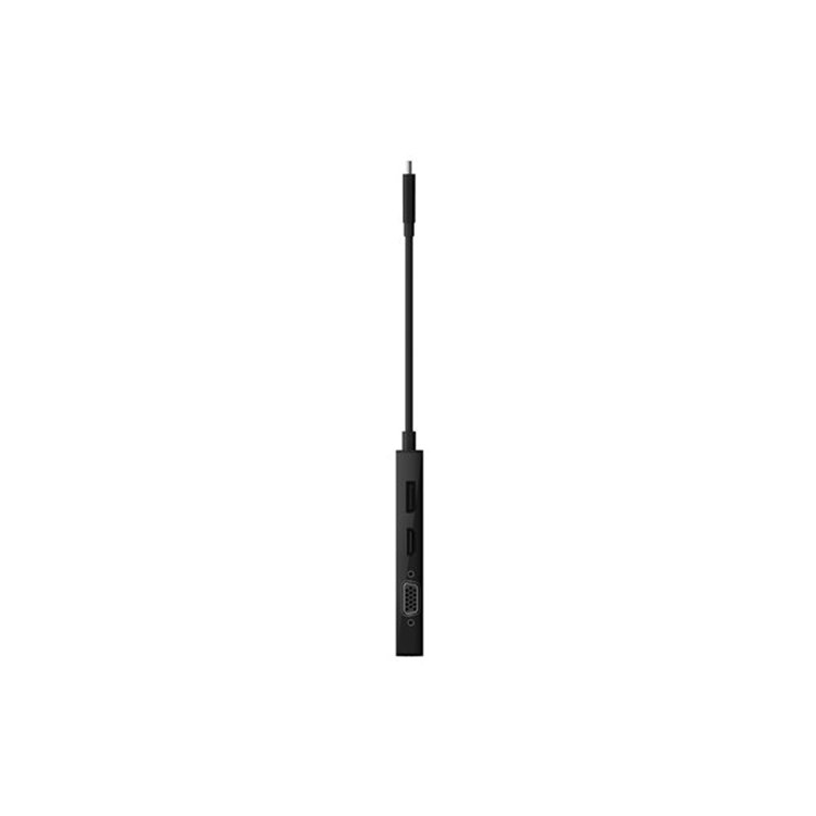 USB-C to VGA+Charge Adapter BLK 60W