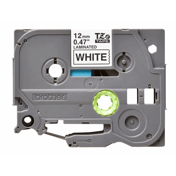 Tape/12mm black on white f P-Touch TZE