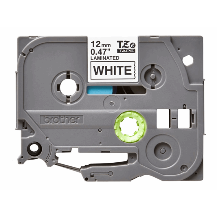 Tape/12mm black on white f P-Touch TZE