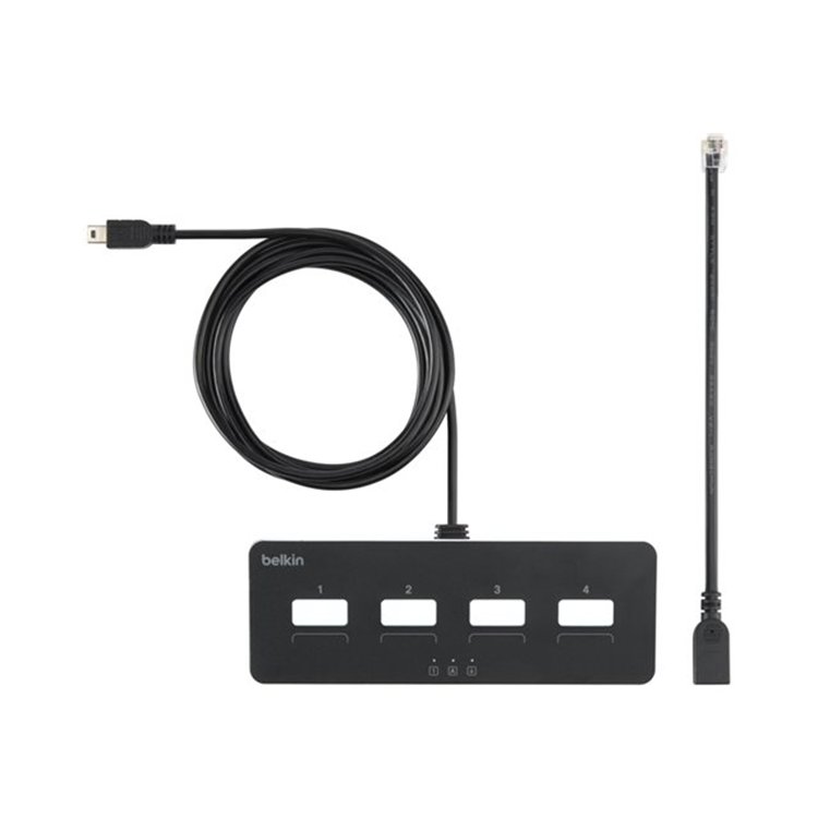 KVM/KM Replacement Remote Control 4 Port