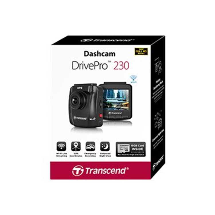 TRANSCEND 32GB Dashcam DrivePro 230 TRANSCEND 32GB Dashcam DrivePro 230