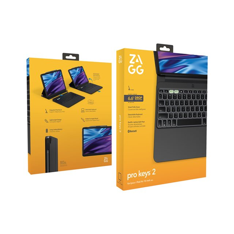 ZAGG KB ProKey 2 iPad Air 13 M2 Bl UK