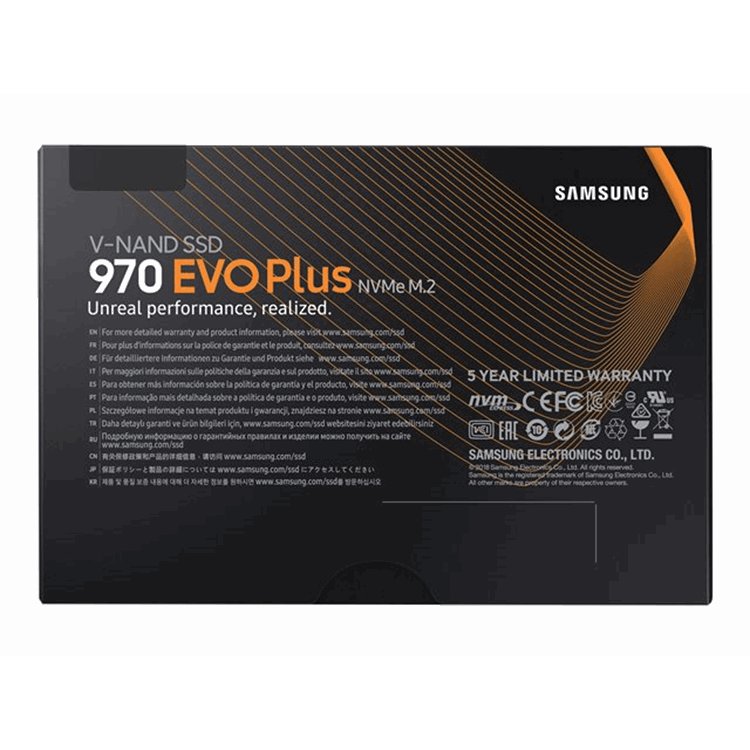250GB SSD 970 EVO PLUS Series M.2 NVMe 250GB SSD 970 EVO PLUS Series M.2 NVMe