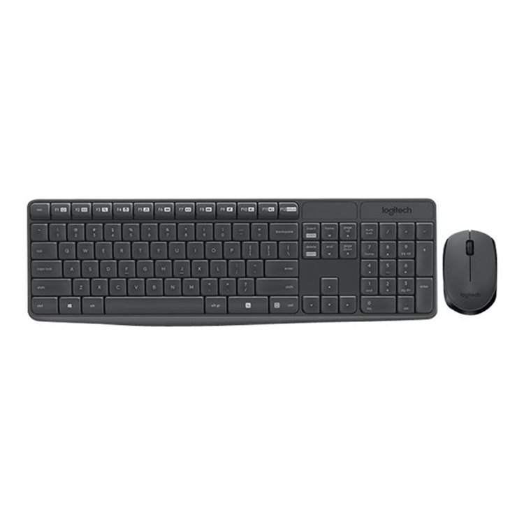 MK235 Wireless Keyboard and Mouse Combo-GREY-US INT''L-2.4GHZ-INTNL-(GREY KEYS GREY BTM) MK235 Wireless Keyboard and Mouse Combo-GREY-US INT''L-2.4GHZ-INTNL-(GREY KEYS GREY BTM)