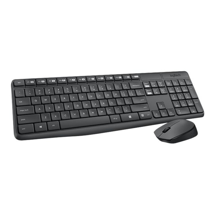 MK235 Wireless Keyboard and Mouse Combo-GREY-US INT''L-2.4GHZ-INTNL-(GREY KEYS GREY BTM) MK235 Wireless Keyboard and Mouse Combo-GREY-US INT''L-2.4GHZ-INTNL-(GREY KEYS GREY BTM)