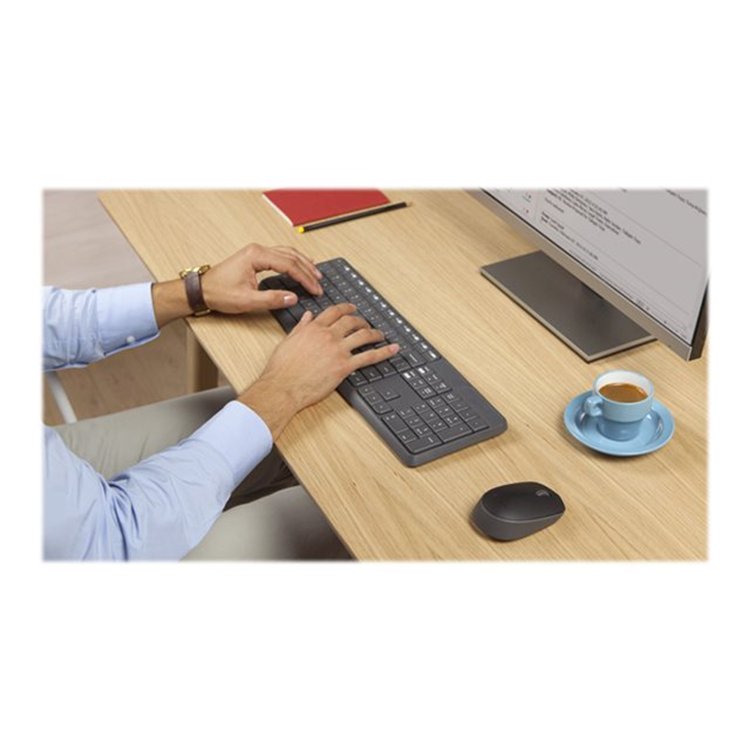 MK235 Wireless Keyboard and Mouse Combo-GREY-US INT''L-2.4GHZ-INTNL-(GREY KEYS GREY BTM) MK235 Wireless Keyboard and Mouse Combo-GREY-US INT''L-2.4GHZ-INTNL-(GREY KEYS GREY BTM)
