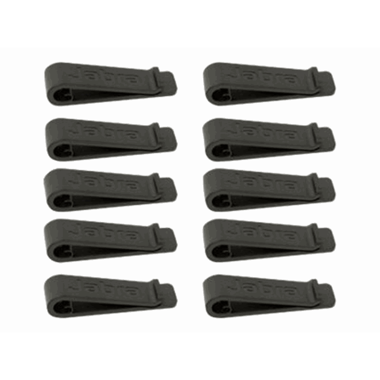 Clothing clip for corde headset (10 pieces) Accessories