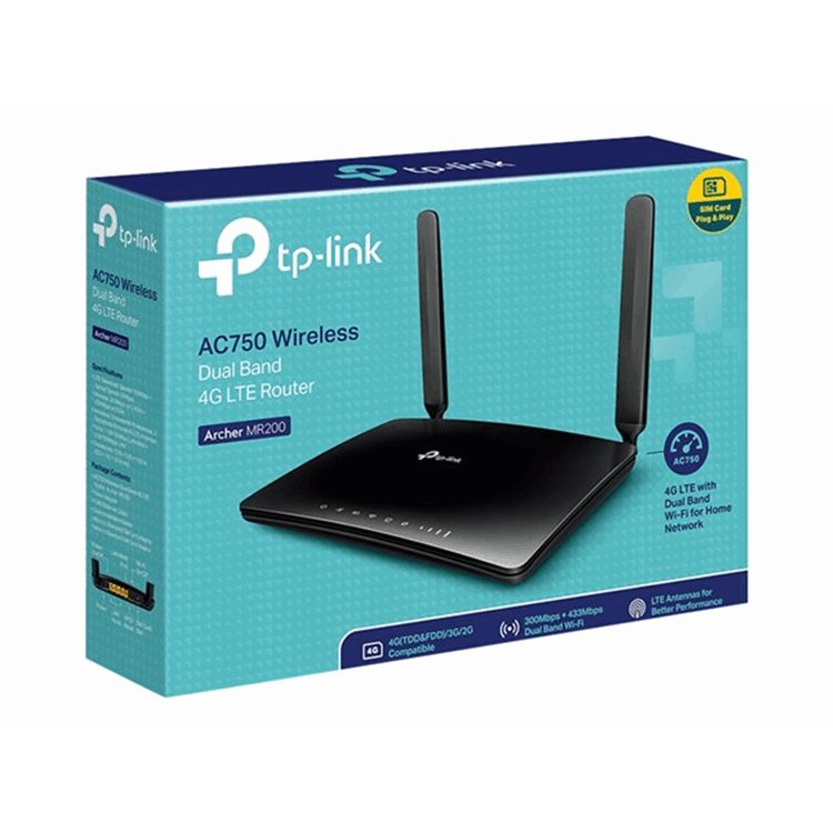 AC750 Wireless Dual Band 4G LTE Router AC750 Wireless Dual Band 4G LTE Router