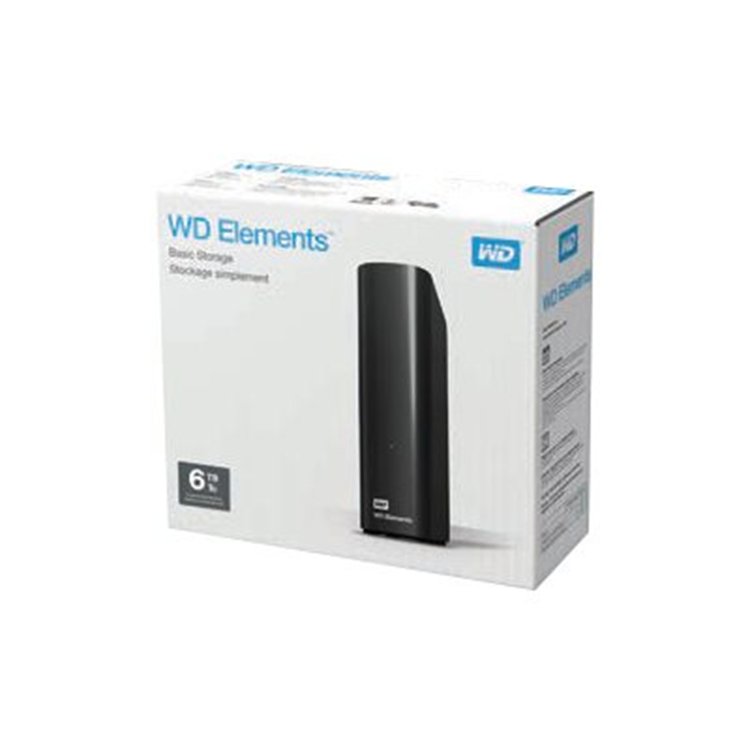 WD Elements Desktop 6Tb Black Emea