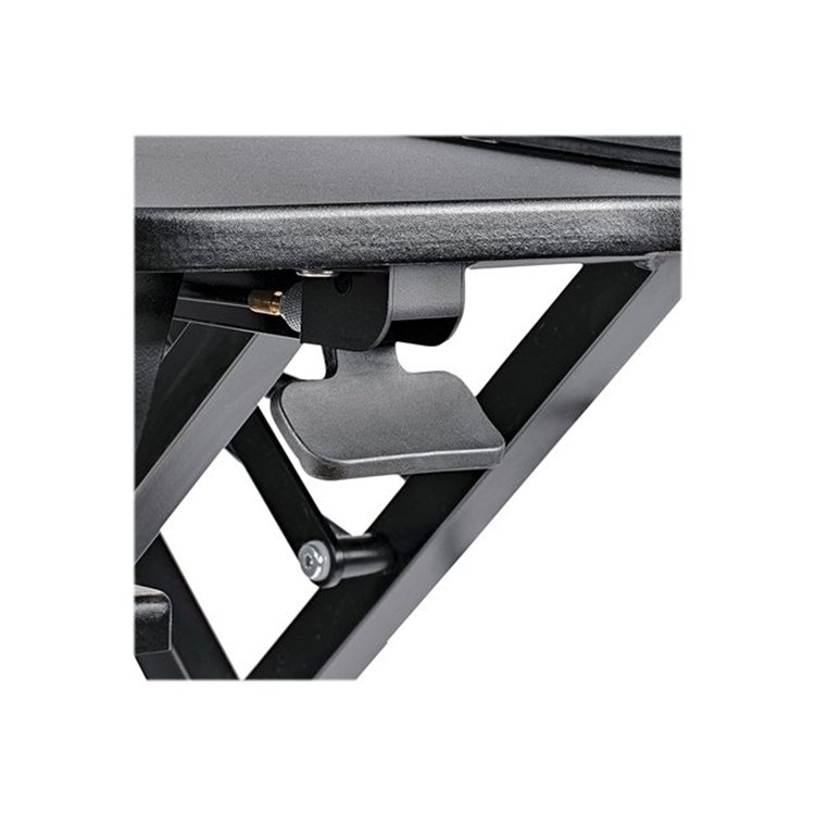 Corner Sit Stand Desk Converter 35x21in