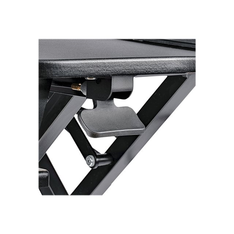 Corner Sit Stand Desk Converter 35x21in