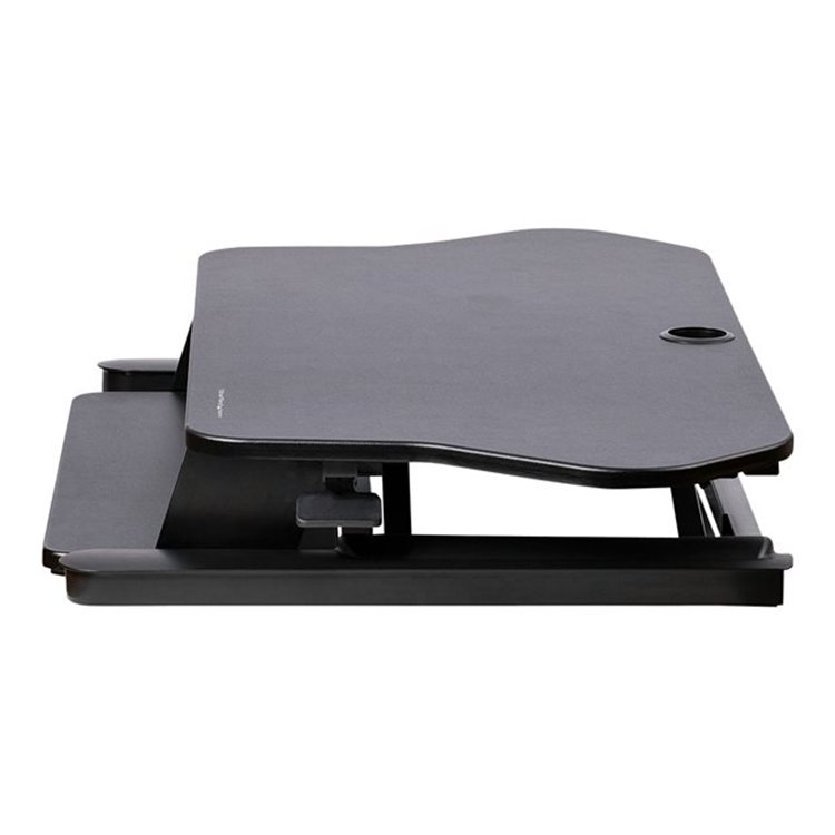 Corner Sit Stand Desk Converter 35x21in