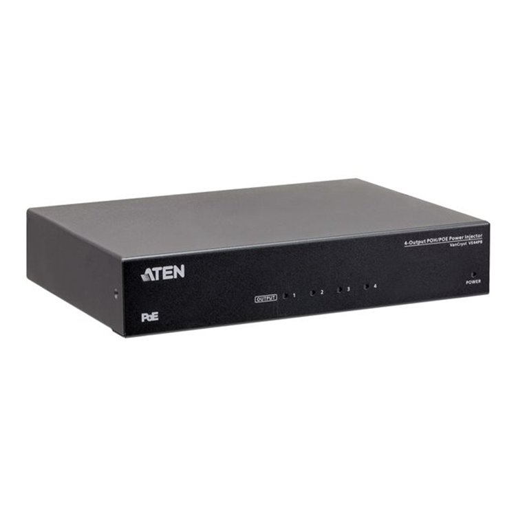 4-Port PoH / PoE Power Injector