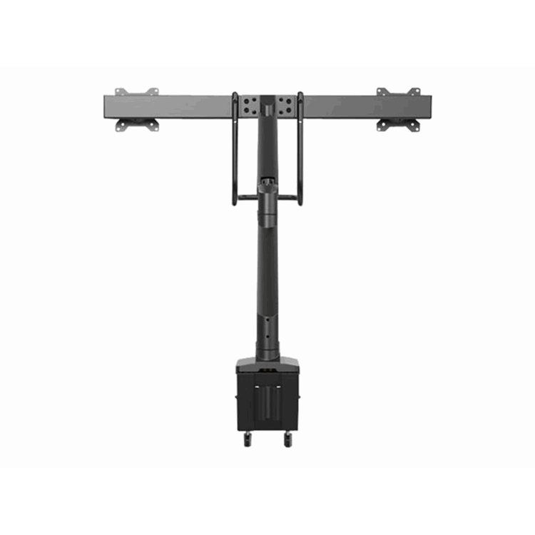Desk Mount Dual Monitor Arm -2x USB 3.0