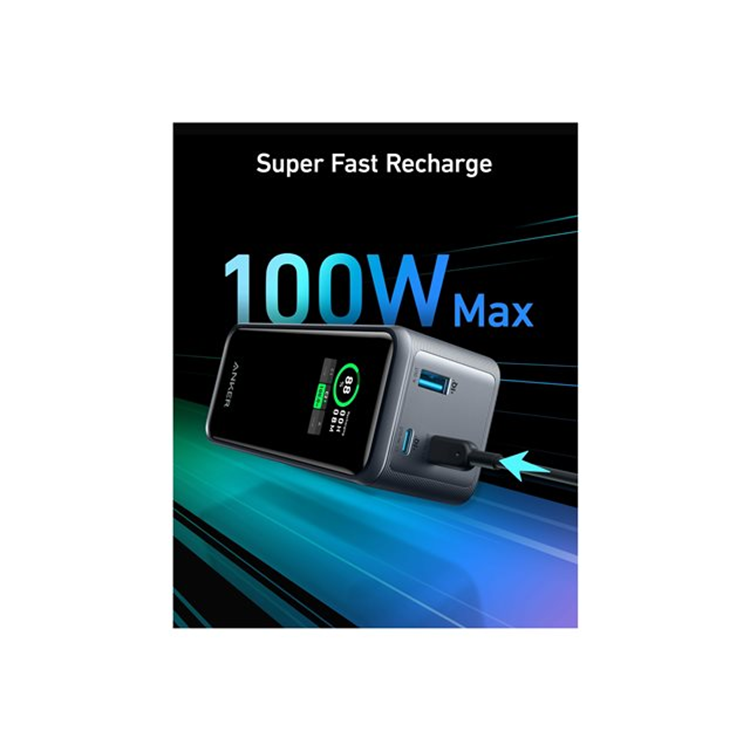 Anker Prime 20 000mAh Power Bank (200W)Black