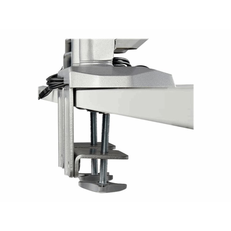 Desk Mount Dual Monitor Arm w/USB/Audio