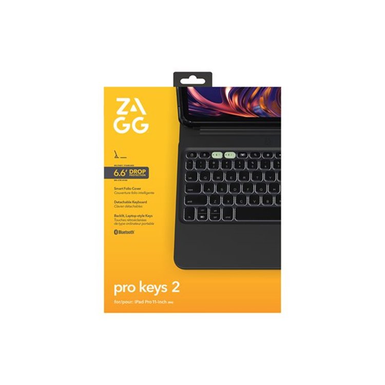ZAGG KB ProKey 2 iPad Pro 11 M4 Bl Swiss