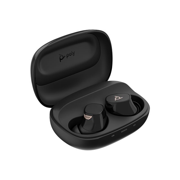 Poly VFree 20 BLK Earbuds+BCHC EMEA-INTL