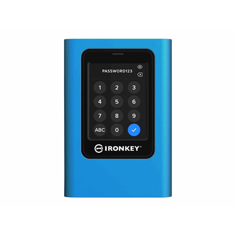 3840GB IronKey Vault Privacy 80 XTS-AES256-bit Encrypted External SSD